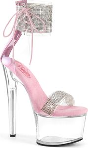 PASSION-727RS Damen Sandale von Pleaser, Transparent Rosa , EU 40, US 10 PASSION-727RS Damen Sandale von Pleaser, Transparent Rosa , EU 40, US 10