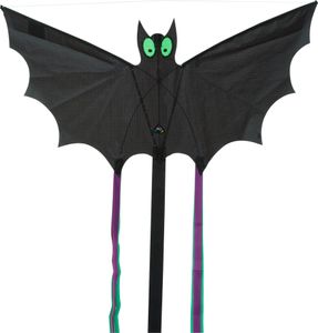 Invento Einlinien-Kinderdrachen Bat 60 cm schwarz