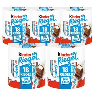 Kinder Schokolade Vollmilch mit Milch Creme Füllung 378g 5er Pack