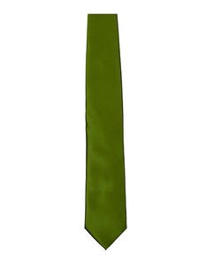 TYTO Uni saténová kravata TT901 Zelená olivová 144 x 8,5 cm