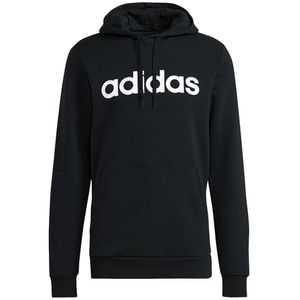 adidas Essentials Linear Logo Hoodie GK9057, Bluzy, Mężczyźni, Czarny, Rozmiar: M