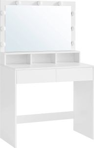 Toaletka z lustrem i żarówkami LED 80 cm