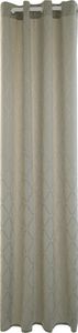 Ösenschal Deron beige 140x245 Vorhang Wohnzimmer Schlafzimmer Kinderzimmer Deko