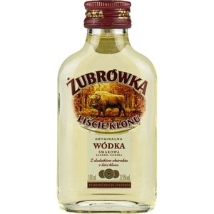 Vodka ¯ubrowka Liœcie Klonu 100 ml | Ochucená vodka , Ochucená vodka |100 ml | 37,5 % alkoholu | ¯ubrowka | nápad na dárek | 18+