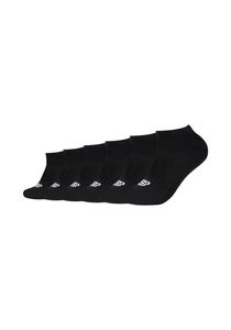 Skechers Sneakersocken 6er Pack Basic Cushioned mit gepolsterter Sohle black 43-46
