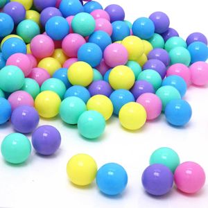 1000 Bunte Bälle für Bällebad 5,5cm Baby Spielbälle Kinder Spielzeug Plastikbälle