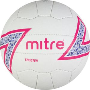 Mitre - "Shooter" netball CS135 (4) (biela/ružová/modrá) Mitre - "Shooter" netball CS135 (4) (biela/ružová/modrá)