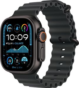 Apple Watch Ultra 2 (2024) Titanový černý náramek Ocean Black