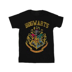 Harry Potter - "Hogwarts Varsity" T-Shirt für Damen BI27415 (S) (Schwarz)