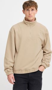 NORTH BEND NBCotus Herren Fleecepullover atmungsaktiv modischer Troyer-Pullover mit Stehkragen