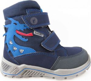Ricosta GRISU Jungen Klettstiefel in Blau, Größe 32