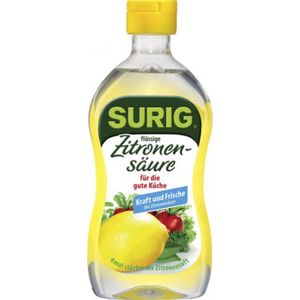 Surig flüssige Zitronensäure 20% 390ml Flasche