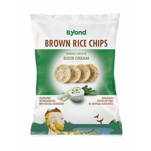 Byond chive cream rice crisps 70G