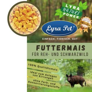 25 kg Lyra Pet® Futtermais für Wild & Schwarzwild