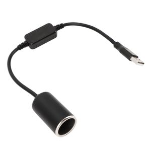 Adaptér USB 12 V - zástrčka do cigaretového zapaľovača pre palubnú kameru, GPS a LED diódy do auta