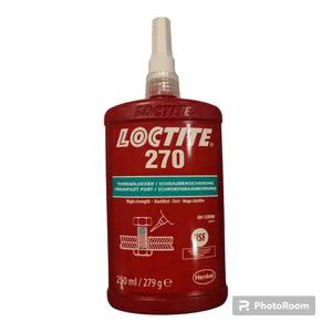 Loctite 270 - Schraubensicherung hochfest für Metallgewinde, 250 ml