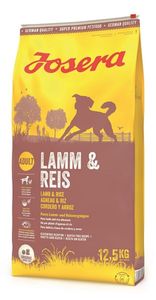 JOSERA Lamm & Reis (1 x 12,5 kg) Premium Trockenfutter für ausgewachsene Hunde