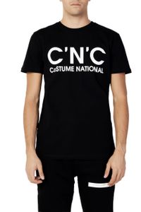 CNC COSTUME NATIONAL T-shirt Herren Baumwolle Schwarz GR75277 - Größe: M