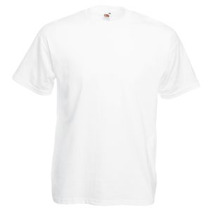 Fruit Of The Loom Herren Kurzarm T-Shirt BC330 (L) (Weiß)
