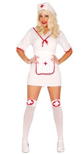sexy kostým zdravotnej sestry pre dámy veľkosť:M/L, veľkosť:M