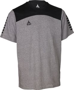 SELECT Oxford T-Shirt Unisex grau/schwarz M