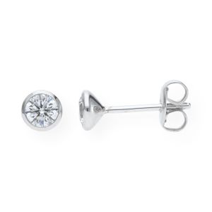 Sonderangebot €20 Rabatt Weiß Akoya Perlen ca 6mm Ohrstecker Weißgold 18 kt 750