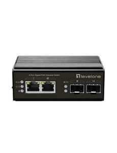 LevelOne IGP-0432, Unmanaged, Gigabit Ethernet (10/100/1000), Power over Ethernet (PoE)