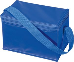 Kühltasche für 6 Dosen à 0,33l / Farbe: blau Kühltasche für 6 Dosen à 0,33l / Farbe: blau