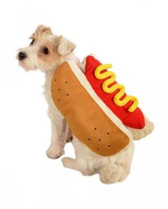 Witziges Hot Dog Kostüm für Hunde Größe: L