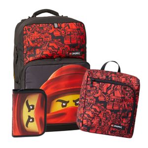 LEGO Optimo+ Schulranzen-Set – NINJAGO Red