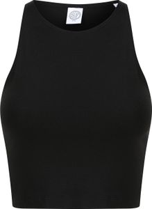 SF - Krátký top pro ženy RW7949 (XS) (Černá)
