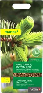 Manna Baum-Strauch-Heckendünger 1 kg für ca. 10 m²