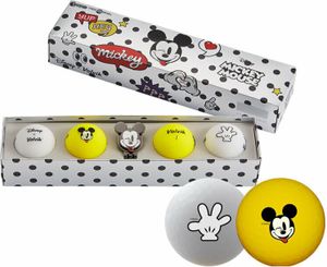 Volvik Vivid Disney Characters 4 Pack Golf Balls Mickey Mouse Piłka golfowa