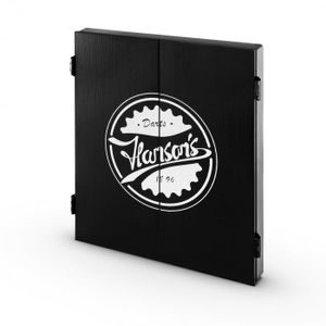 Dartchamp Dartscheibe Dartautomat Softtip Design-Türen schwarz
