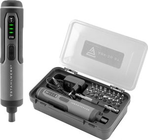 STAHLWERK Akkuschrauber ASK-36 ST Stabschrauber Set, 25tlg 3,6 V Motor 1300 mAh