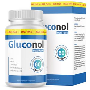 Gluconol Kapseln pro muže a ženy | 60 kapslí měsíčně 1x