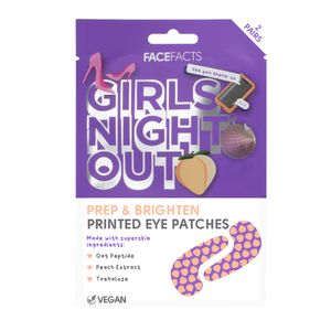Face Facts Girls Night Out Printed Eye Patches 2 X 6 Ml