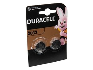 Duracell 2032 3 V/B Baterie Litowe 2 Sztuki