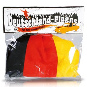 Cepewa WM Auto Aussenspiegel elastische waschbare Deutschland Fahne
