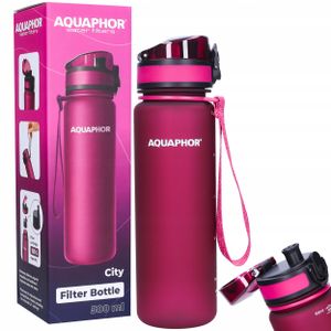 Aquaphor City 0,5l Filterflasche violett