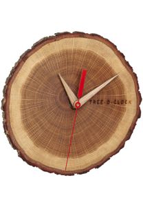 TFA - Analoge Wanduhr aus Eichenholz TREE-O-CLOCK  60.3046.08 - natur