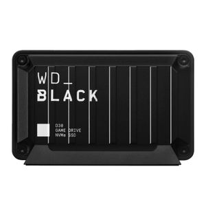 WD Black D30 Game Drive SSD 500 GB Externe SSD-Festplatte, Farbe:Schwarz