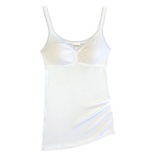 HERMKO 175803840 Damen BH-Hemd Unterhemd mit schmalen Trägern, Farbe:weiß, Größe:42(M)