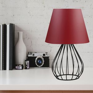 Opviq, AYD- AYD SGN, Claret,Red, Nachttischlampen, 100% PVC