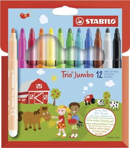 Plniace pero Stabilo Trio Jumbo