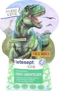 tetesept Kids Bath Fun T-Rex-World Foam Bath with Fruity Apple Scent and Nourishing Aloe Vera 40ml