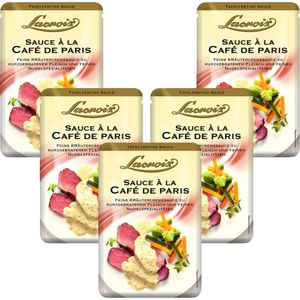 Lacroix Sauce a la Cafe de Paris feine sauce zu fleisch 150ml 5er Pack