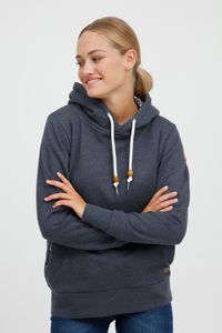 OXMO OXUlrika Damen Kapuzenpullover Hoodie Pullover mit Kapuze