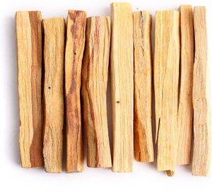 Palo Santo 30 Gramm 3-6 Stäbe Heiliges Holz Duftende Holzstäbe für Entspannung, Rituale, Meditation und Räuchern Räucherhölzer feine Holz-Stäbe Peru