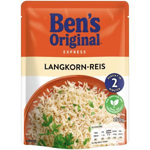 Bens Original Express Langkorn Reis fertig in nur 2 Minuten 250g